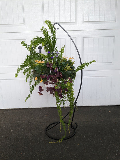 Wrought Iron 42" Floor Arch- Amish Made