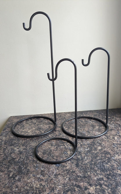 Counter Stand - bell stand - small, medium, large - wrought iron - amish made