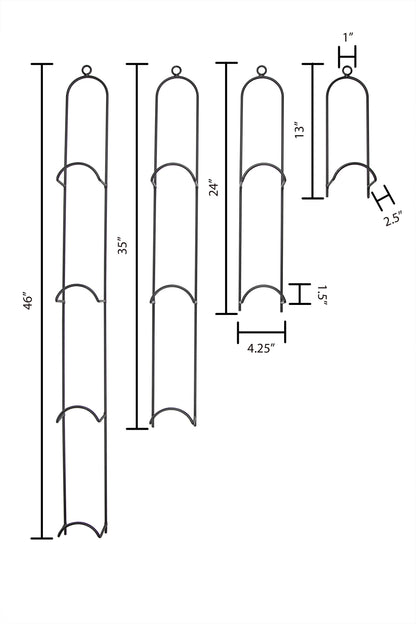 Wrought Iron Hanging Plate Holder- Amish Made