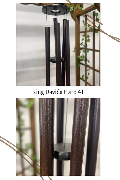 Wind Chimes Aluminum Tubes- Biblical Bells Series- Amish Made