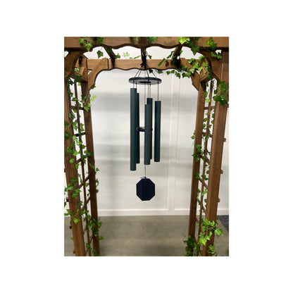 Wind Chimes, Jade Aluminum Tubes, Outdoor Decor, Amish Handcrafted, Ozark echoes series, Jade