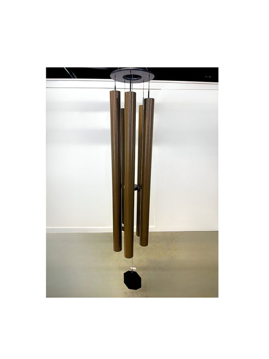 Amish Handcrafted Extra Large Wind Chimes - 75" Aluminum Tubes - Powder Coated - Eco Friendly