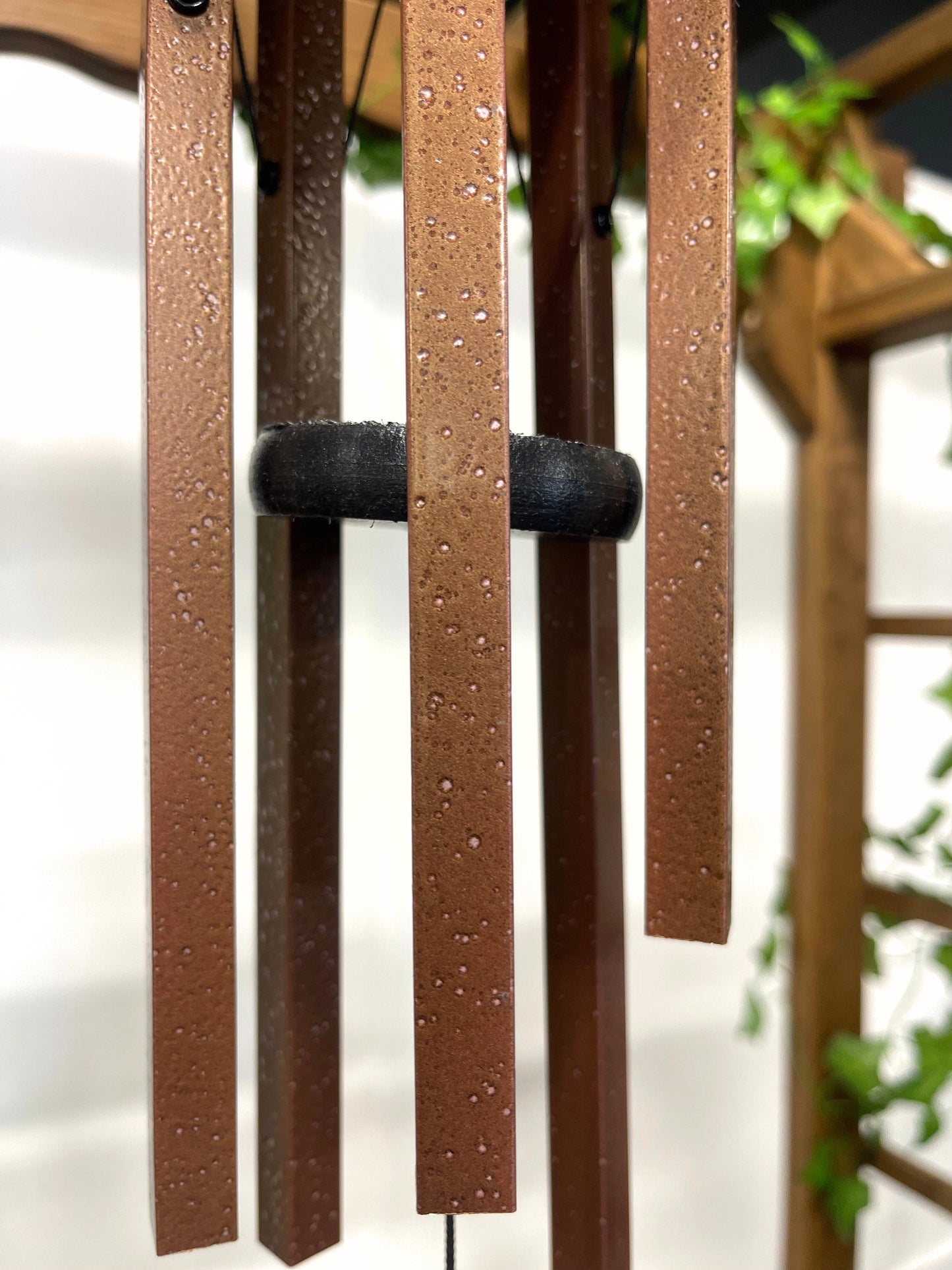 Aluminum Wind Chime - 25" - 1/2" copper square tubes- Eco friendly - Amish made!