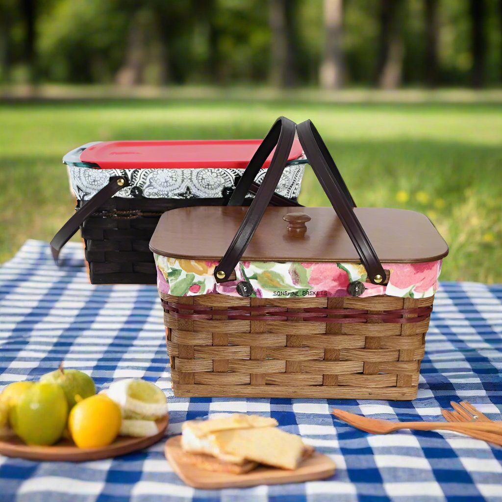 Woven Carry-All, Amish Handmade Woven Basket, Customizable