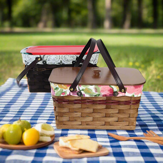 Woven Carry-All, Amish Handmade Woven Basket, Customizable