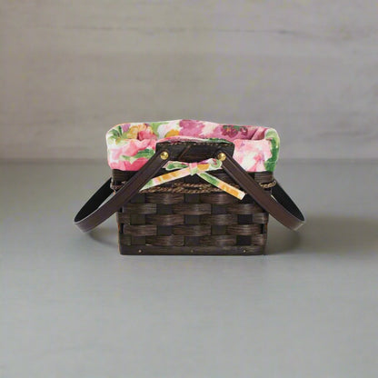 Woven Napkin Basket, Amish Handmade Woven Basket, Customizable