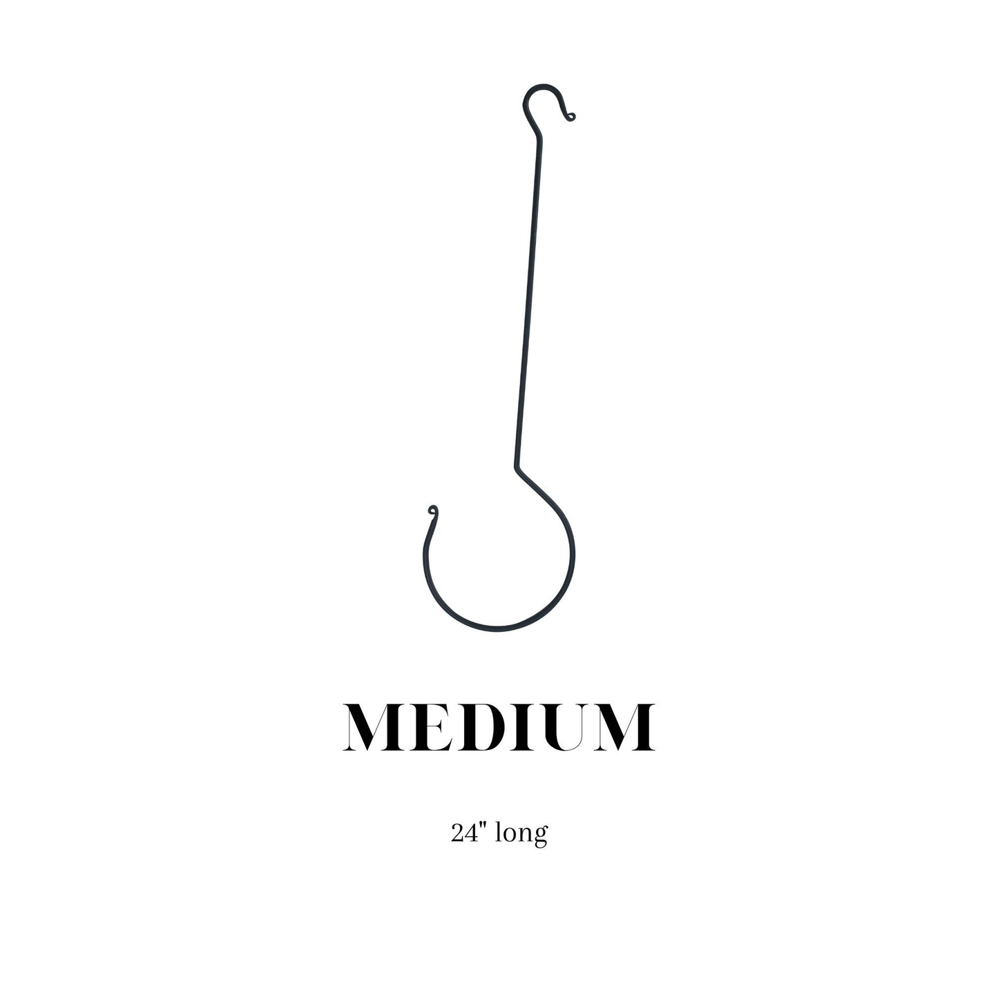 Tree limb hook - Amish made - 3 sizes - perfect for wind chimes, birdhouses, etc...