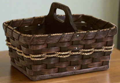 Amish Woven "Handy Helper" Basket - 3 color options