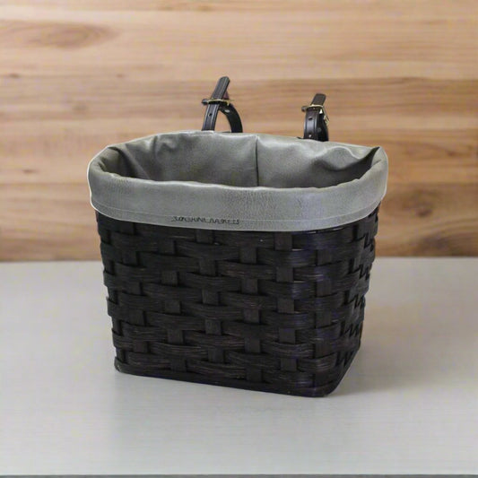 Woven Bike Basket, Amish Handmade Woven Basket, Customizable