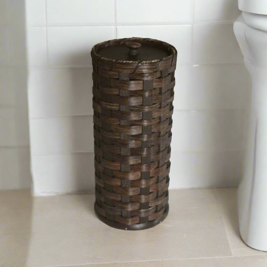 Woven 3 Roll Toilet Paper Stacker- Amish Made