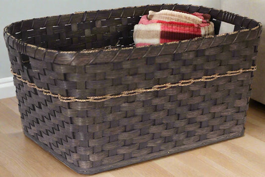 Woven Blanket Basket - 3 color options - optional liner - Amish made