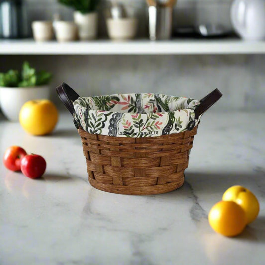 Woven Fruit Bowl, Amish Handmade Woven Basket, Customizable