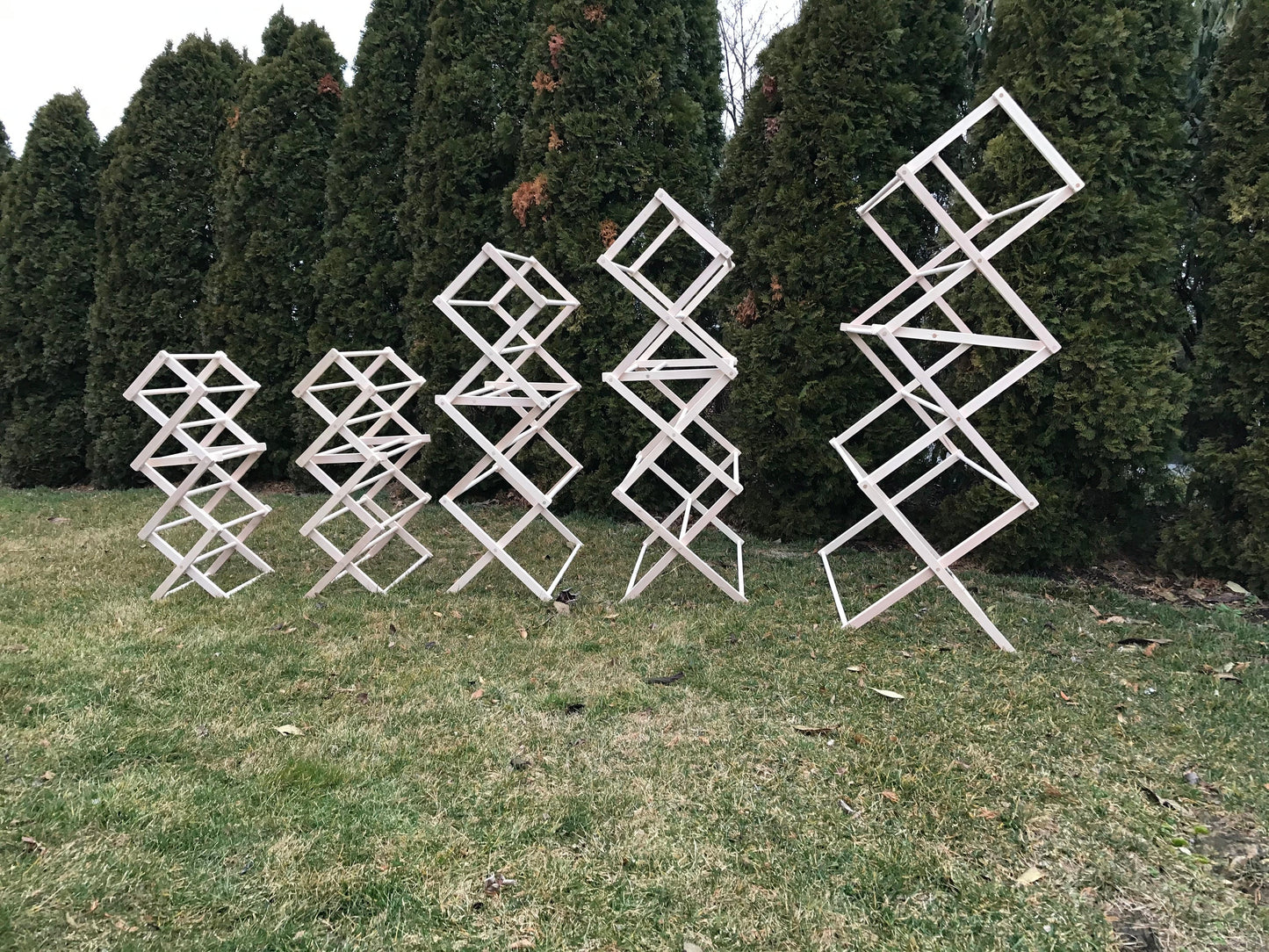 Laundry Clothes Drying Rack - All Natural Maple Wood - Portable & Foldable - Amish made in USA