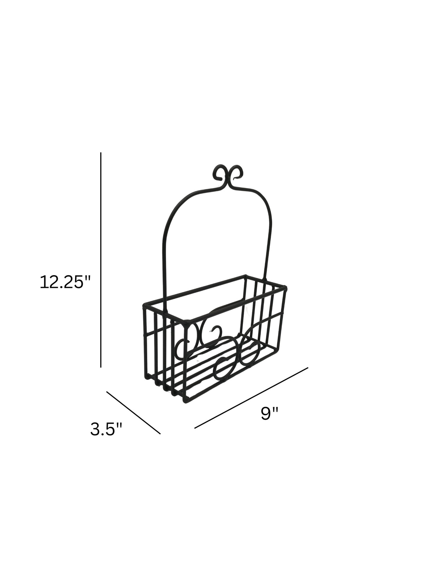 Wire Basket Bottle & Plate Holder- Amish Made