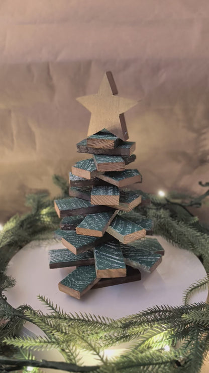 Amish Handmade Wood Lath Christmas Trees • Rustic Holiday Decor • Farmhouse Christmas Decoration